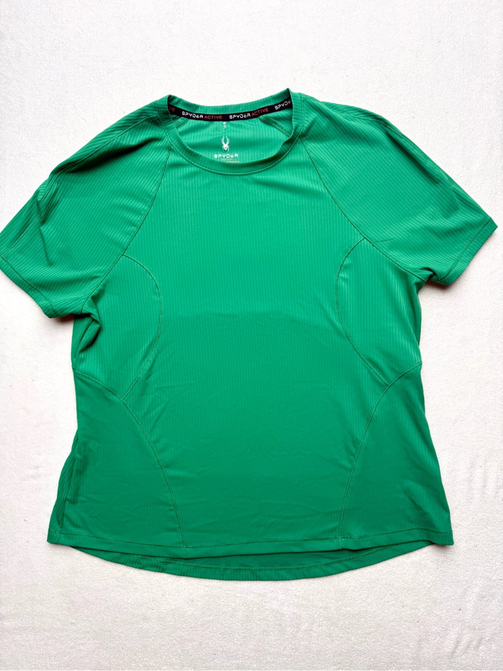 Spyder Women’s Green Short Sleeve Athletic Tee